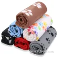 Pet Blanket Puppy Paw Prints Fleece Blankets Pack of 6 Supplier